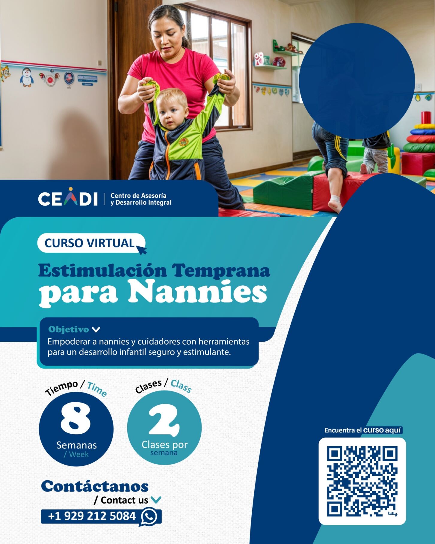 CURSO DE ESTIMULACION TEMPRANA PARA NANNIES
